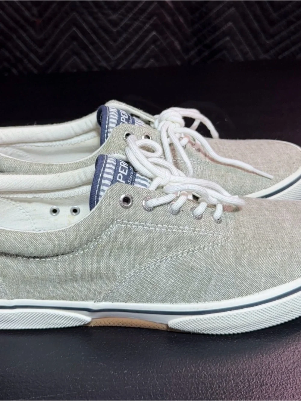 Sperry rubber shoes canvas